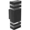 Prostokątny kinkiet elewacyjny Vini EKO0734 Eko-light IP54 metal czarny