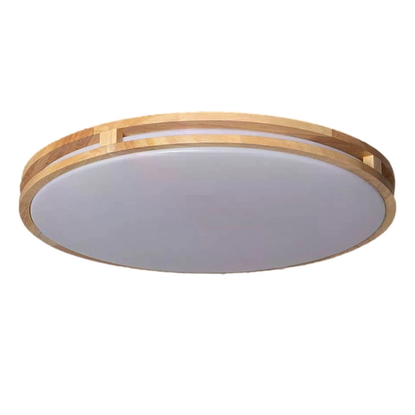 Drewniany plafon Naturale ABR-PLODS-20W-CCT Abruzzo LED 21W 2700-6500K biały