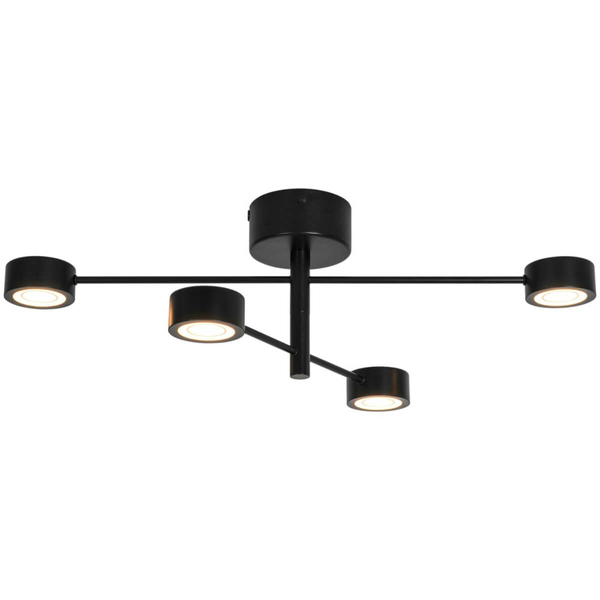 Metalowa lampa sufitowa Clyde 2412260103 LED 16W 2700K czarny