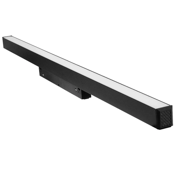 Magnetyczna lampa liniowa szynowa 3-fazowa 807 Domeno LED 20W 3000K czarna