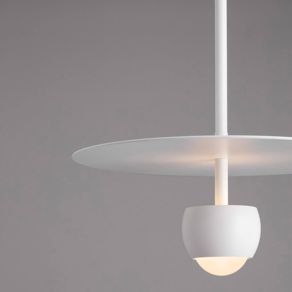 Zwisająca lampa nad stół BAILA LE44534 LED 8W 3000K okrągła biały