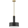 Wisząca lampa nad stół Cedric HK-CEDRIC-P-M-BR do jadalni mosiądz