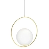 Wisząca lampa szklana Jumbo AZ4983 ball kula złota 