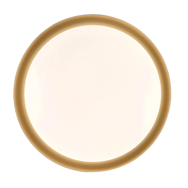 Okrągła lampa sufitowa Osko 14216-18 Just Light LED 36,5W 2700-5000K czarna