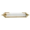 Szklany kinkiet łazienkowy Espada QN-ESPADA-2W-BG LED 23W 3000K IP44 złoty