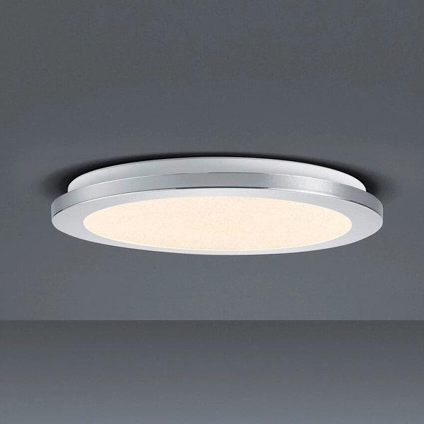 Sufitowa lampa okrągła CESAR 656411506 LED 15W 3000K IP44 srebrny