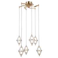 złoty || przezroczysty