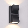 Elewacyjna LAMPA ścienna EDGAR PL-437B Italux zewnętrzna OPRAWA kinkiet LED 6W 3000K na taras outdoor IP54 czarny