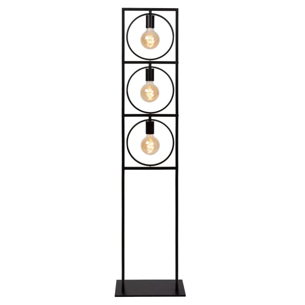 Lampa stojąca podłogowa SUUS 00727/03/30 Lucide vintage czarna