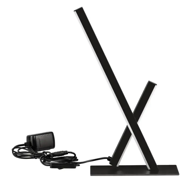 Geometryczna lampa stołowa TALVORA LE45450 LED 11W 3200K czarny