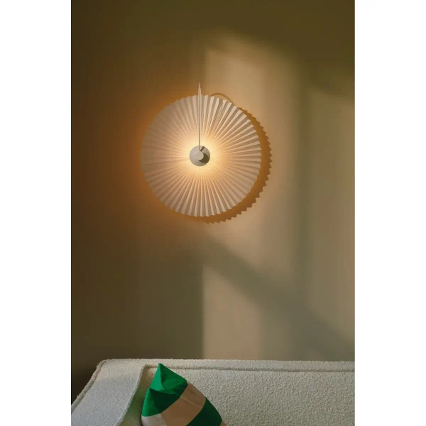 Dekoracyjna lampa ścienna NADIA 2412071001 do sypialni biała