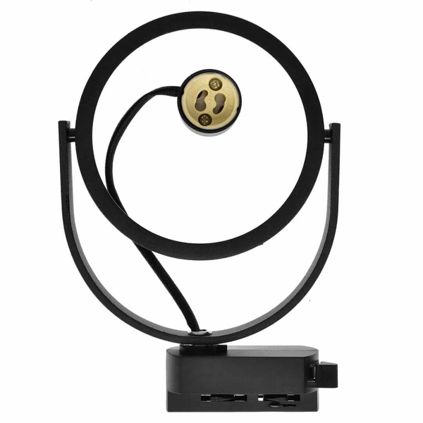 Szynowa lampa sufitowa Lugar ML5702 1-fazowa okrągła czarny