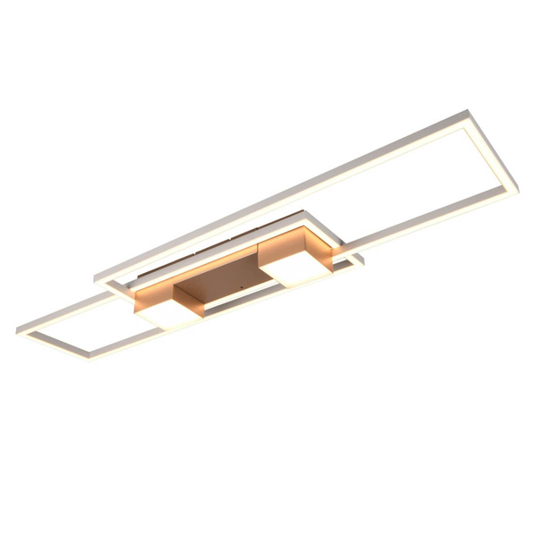 Lampa sufitowa Albany 647710465 Trio LED 37W 2700-6500K na pilot brązowa