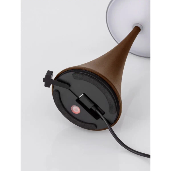 Tarasowa lampka stołowa ALIRONA LE75277 LED 2W 3000K IP54 rdzawy