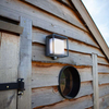 Solarna LAMPA elewacyjna CURTIS 6934601118 Lutec elewacyjna OPRAWA klatka LED 3W 3000K outdoor IP54 szary