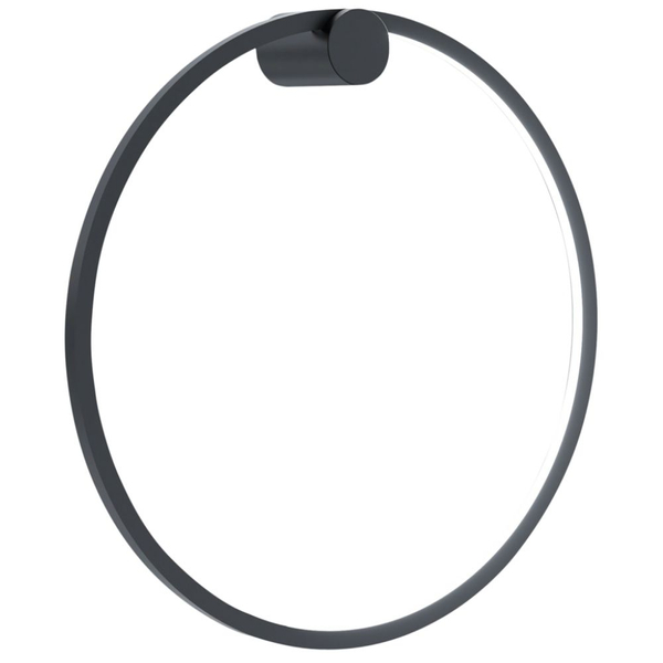 Pierścieniowy kinkiet ścienny Saturno ML8850 Milagro LED 25W 4000K IP44 czarny
