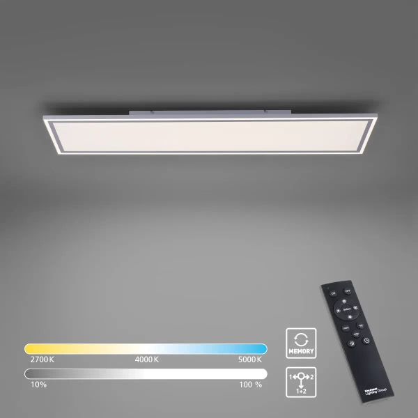Sufitowa lampa z pilotem EDGING biała 14852-16 1xLED 60W 2700-5000K regulowana barwa