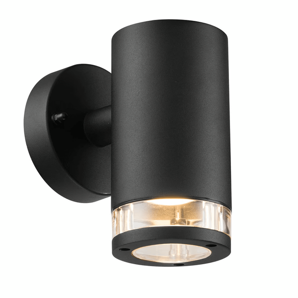 Ścienna lampa zewnętrzna tuba BIRK 45521003 IP44 czarny