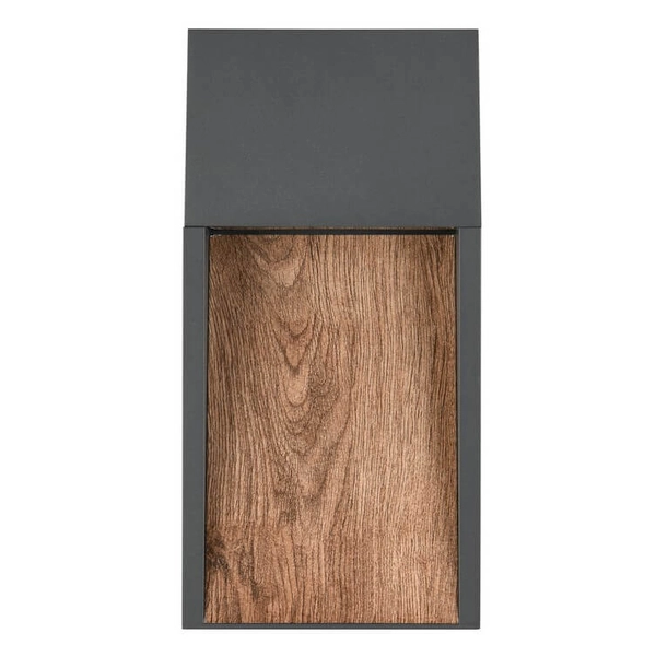 Ścienny kinkiet zewnętrzny Salmon 246960135 LED 13W 3000K IP44 drewniany