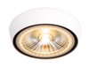 Sufitowa LAMPA metalowa CHARON C0207 Maxlight okrągły plafon LED 12W 3000K łazienkowy przysufitowy IP65 biały