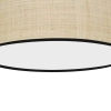 Naturalna lampa sufitowa MARSHALL MLP71067 do salonu rattan biały