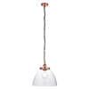 Lampa wisząca łańcuch Hansen Grand 106895 szklana miedziana przezroczysta