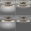 Pierścieniowa sufitowa lampa PURE LOOP brązowa 6552-97 2xLED 9W 2200-5000K na pilot