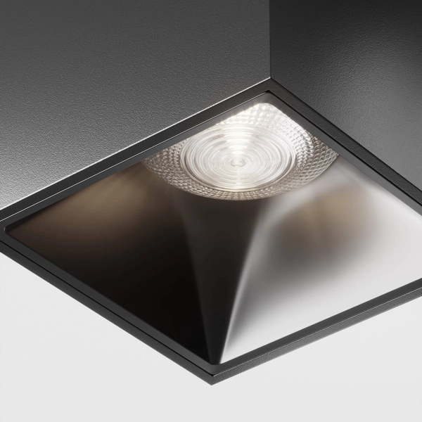 Oprawa natynkowa Alfa C065CL-L12B4K-D LED 12W 4000K czarna