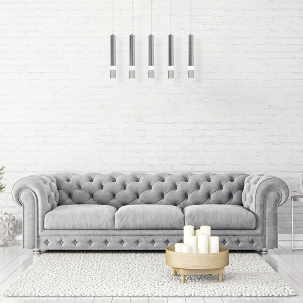 LAMPA wisząca ICE ML323 Milagro zwis OPRAWA listwa sufitowa LED 25W 4000K tuby sople chrom