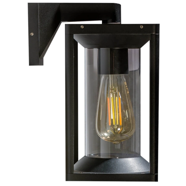 Ścienna lampa zewnętrzna Mikkel AZ4484 IP54 loftowa czarna