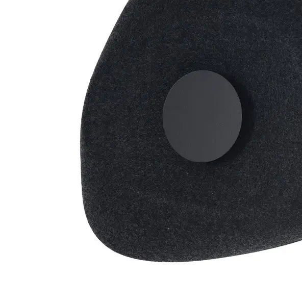 Ścienny kinkiet do jadalni EAGLE AZ6575 LED 5W 3000K z filcu czarny