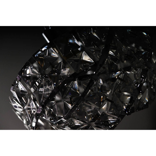 Zwisająca lampa Bari AZ2104 Azzardo kryształy zwis crystals srebrna
