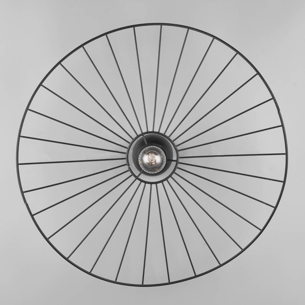 Nasufitowa lampa Chapeau R61451032 RL Light kapelusz japandi czarna