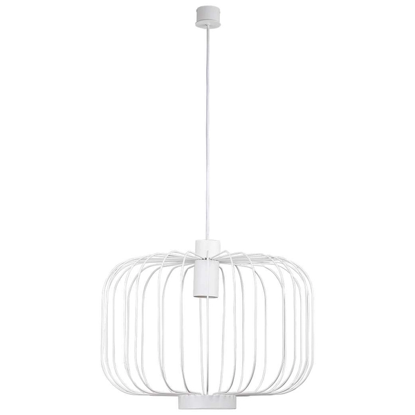 LAMPA wisząca ALLAN 6941 Nowodvorski metalowa OPRAWA industrialny zwis klatka czarna