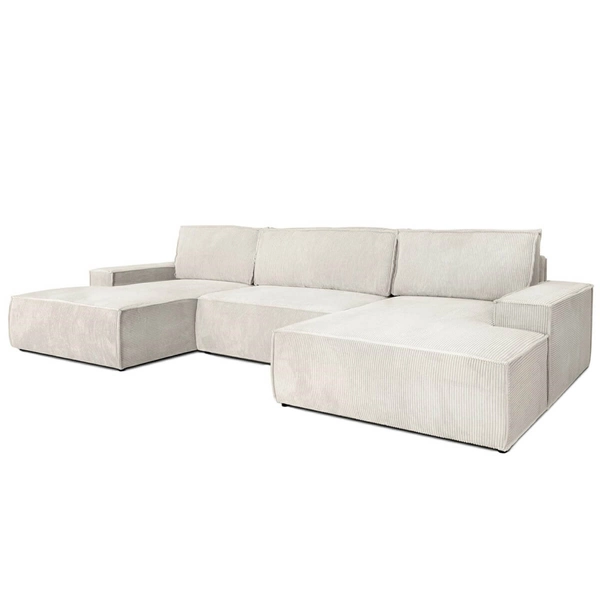 Sofa narożna materiałowa PILLOW 5900168831049 z funkcją spania