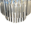 Plafon LAMPA sufitowa VETRO LP-2910/4C Light Prestige okrągła OPRAWA glamour z kryształkami crystals przezroczysty chrom