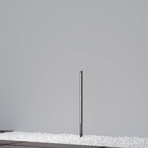 Lampa stojąca Pole O440FL-L12GF3K Maytoni IP65 zewnętrzna słupek grafitowa