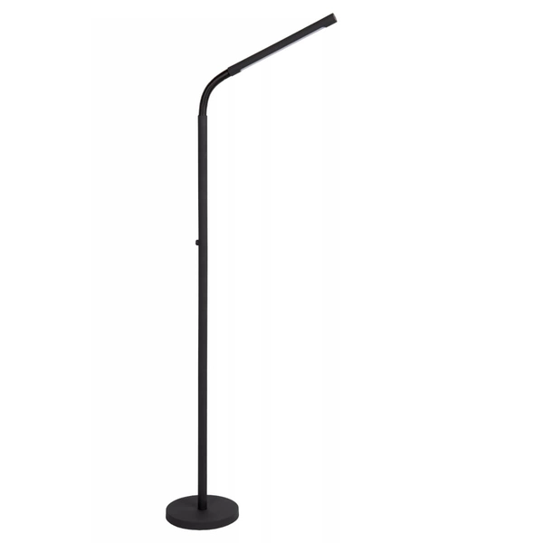 Podłogowa lampa stojąca Gilly LED 3W 2700K do salonu czarna