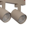 Regulowana lampa sufitowa BETA kaszmirowa AZ7384 2xGU10 tubki