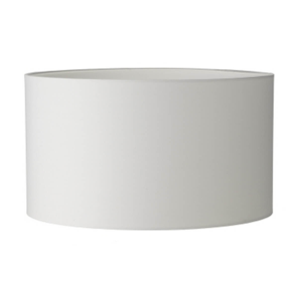 Klosz do lampy tkaninowy Tuscan S1056 Dar Lighting okrągły biały