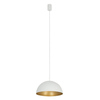 Wisząca lampa do salonu Hemisphere Super 10701 Nowodvorski biała złota