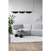 Lampa wisząca potrójna Sallo SAC322P0 nad stół metalowa czarna