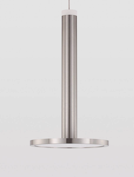 Industrialna lampa wisząca LE42736 LED 11W 3000K do salonu srebrna