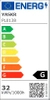 Ledowa lampa wisząca Kido PL0138 Yaskr LED 32W 3000K ring mosiądz czarna