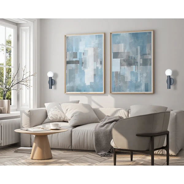 Ścienna kulista lampa Filano WL-33574-1-BK szklana biała czarna