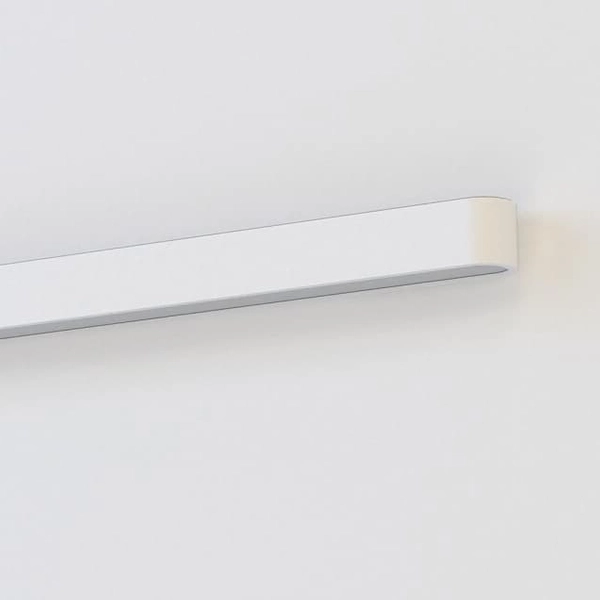 Podłużna lampa ścienna Soft Wall 7548 Nowodvorski belka metalowa biała