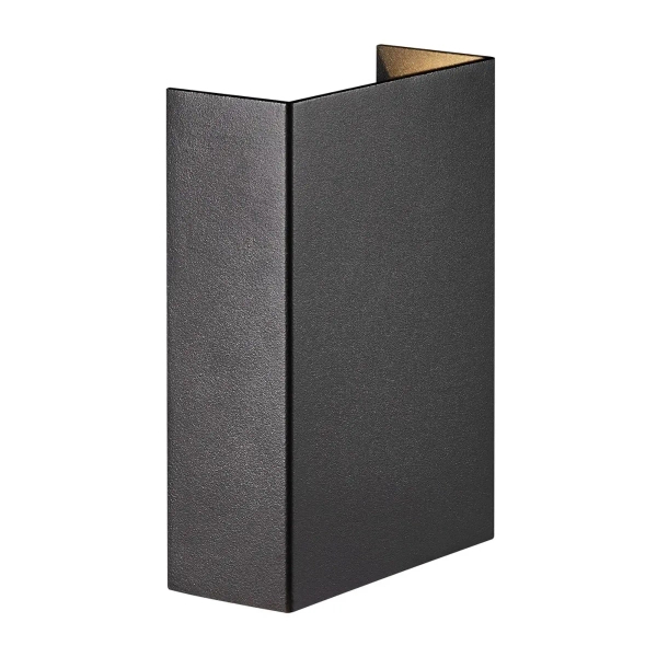 Prostokątna lampa ścienna Fold 2019041003 LED 5,4W 3000K IP54 czarny