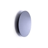 Szklany kinkiet ścienny Ring LED 9W 3000K lustro chrom