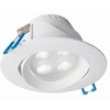 Stropowa LAMPA zewnętrzna EOL 8990 Nowodvorski okrągła OPRAWA metalowa LED 5W 4000K ruchoma outdoor IP44 biała