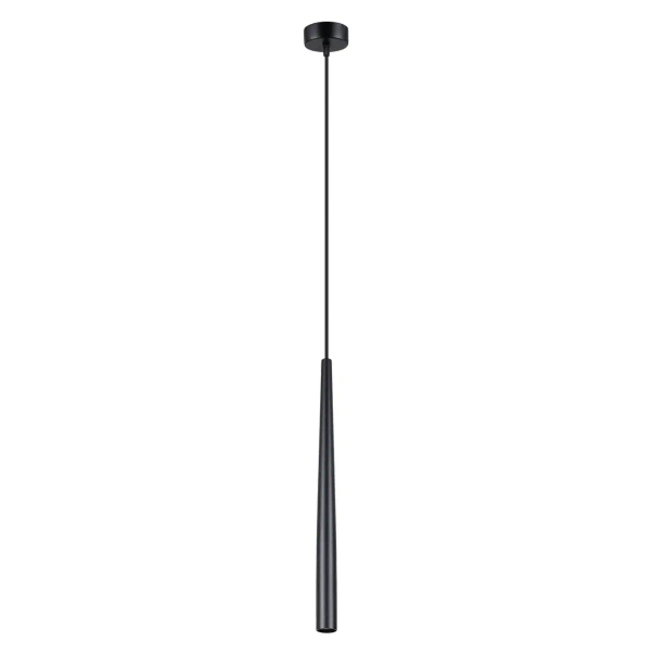 Podłużna lampa wisząca BLISS SL.1462 sopel tuba czarna